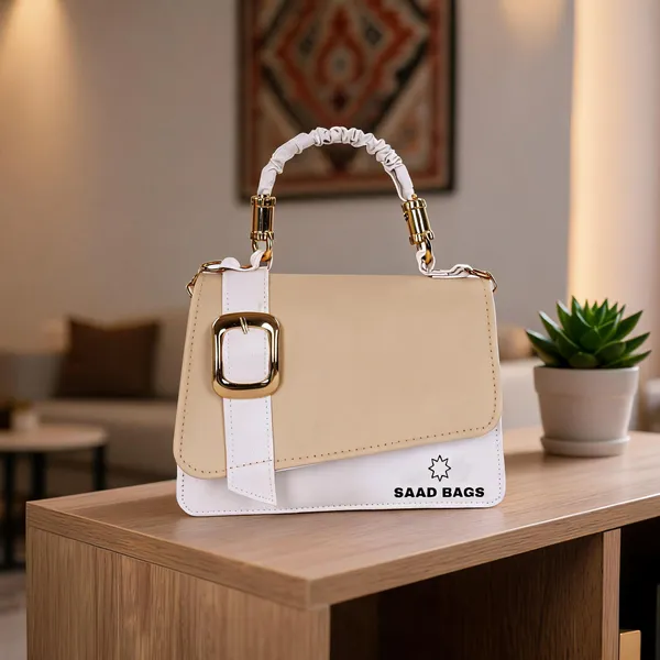 Beige_Pu_Sling_Bag_For_Women