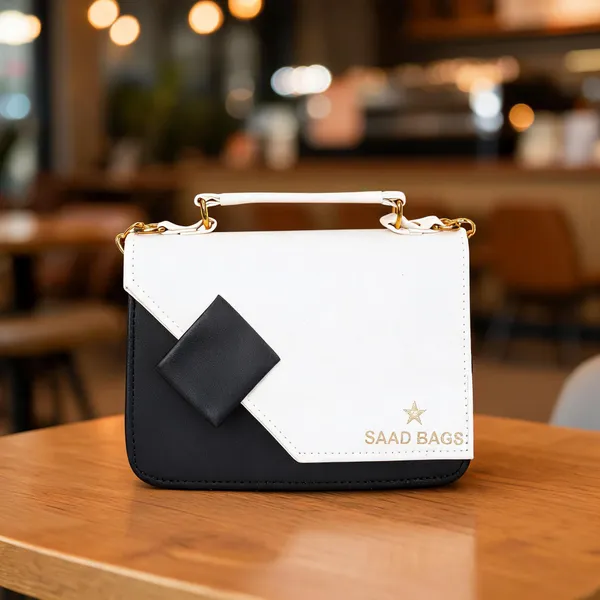 White_Pu_Sling_Bag_For_Women