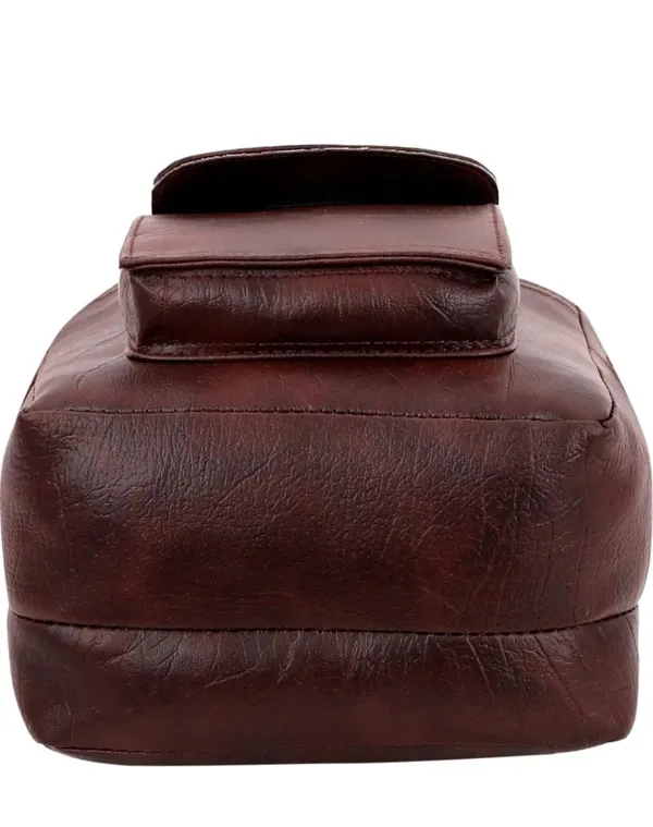 Brown_Faux_Leather_Crossbody_Sling_Bag_For_Men