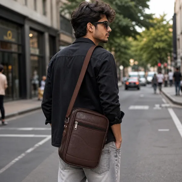 Brown_Faux_Leather_Crossbody_Sling_Messenger_Bag_For_Men