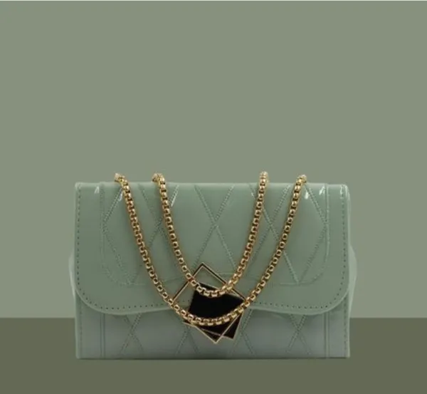 Green_Pu_Sling_Bag_For_Women
