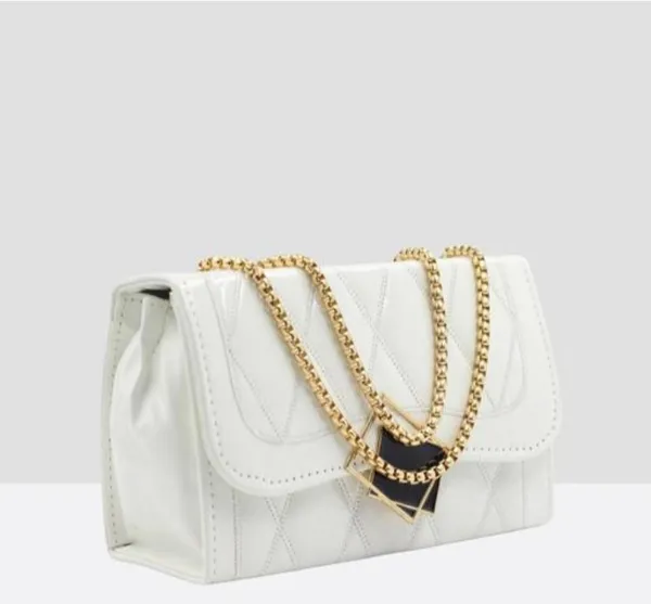 White_Pu_Sling_Bag_For_Women