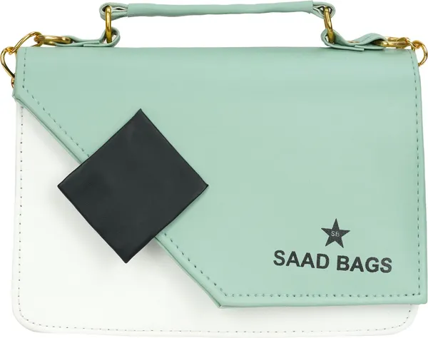 Green_Pu_Sling_Bag_For_Women