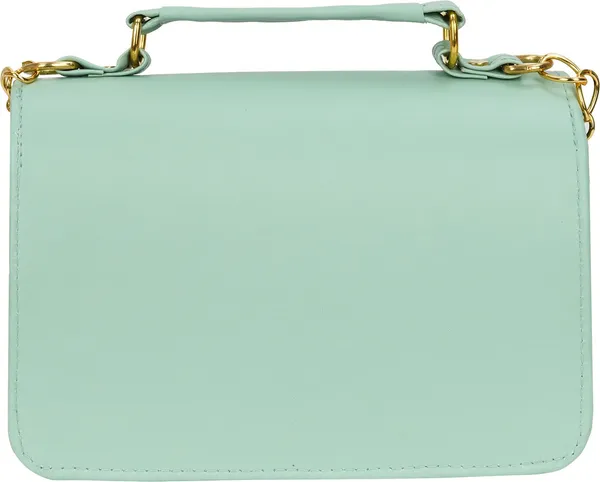 Green_Pu_Sling_Bag_For_Women