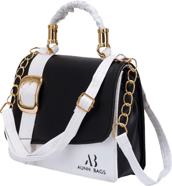 Black_Pu_Sling_Bag_For_Women