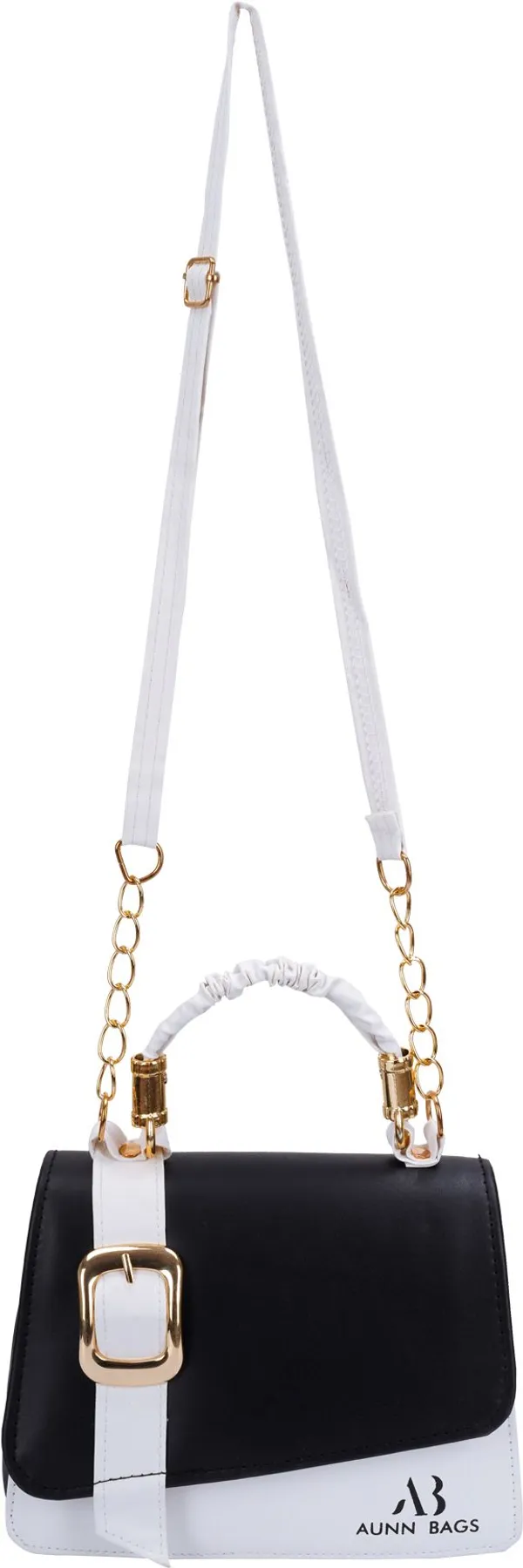 Black_Pu_Sling_Bag_For_Women
