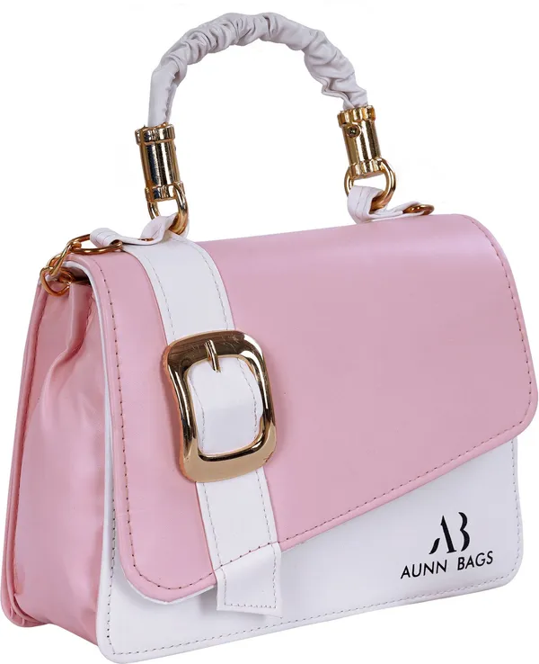 Pink_Pu_Sling_Bag_For_Women