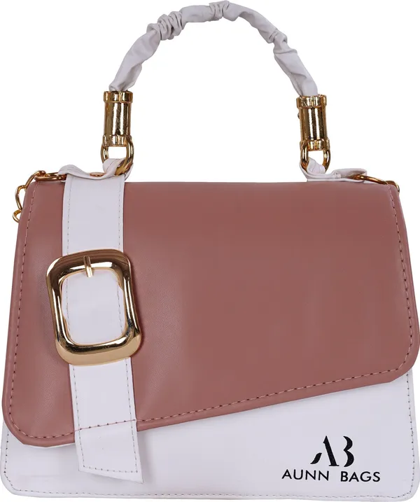 Peach_Pu_Crossbody_Sling_Bag_For_Women