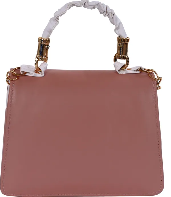Peach_Pu_Crossbody_Sling_Bag_For_Women