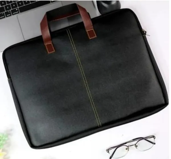 Salvira_Premium_Laptop_Messenger_Bag_|_15.6_Inch_Office_Laptop_Sleeve_Case_|_Water-Resistant_Business_Briefcase_|_PU_Leather_Handle_|_Lightweight_Laptop_Carry_Bag_for_Men_&_Women_|_Black