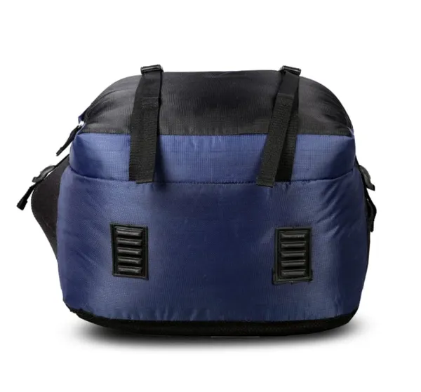 Navy_Blue_Faux_Leather_Trekking_Backpack_For_Men