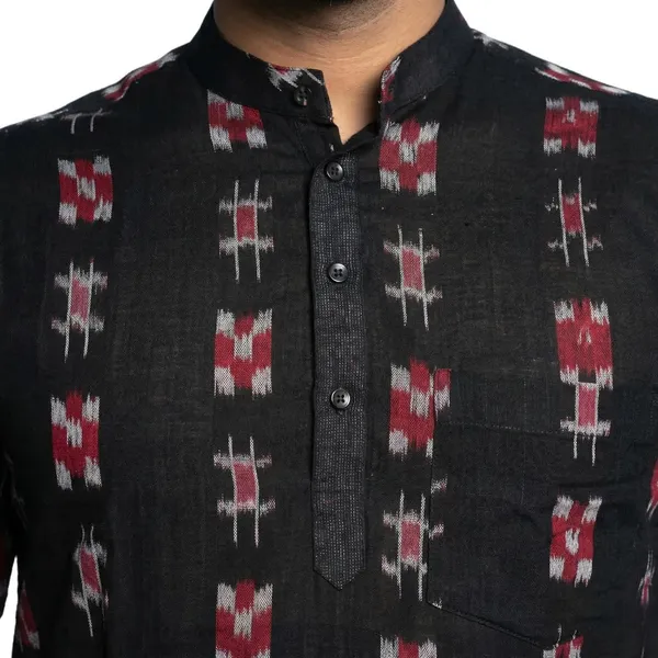 Men_S_Cotton_Ikat_Kurta