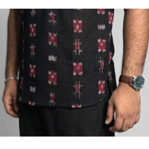 Men_S_Cotton_Ikat_Kurta