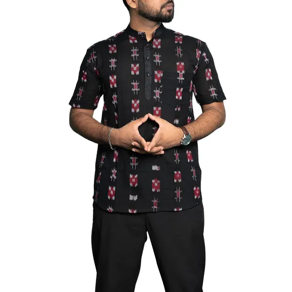 Men_S_Cotton_Ikat_Kurta