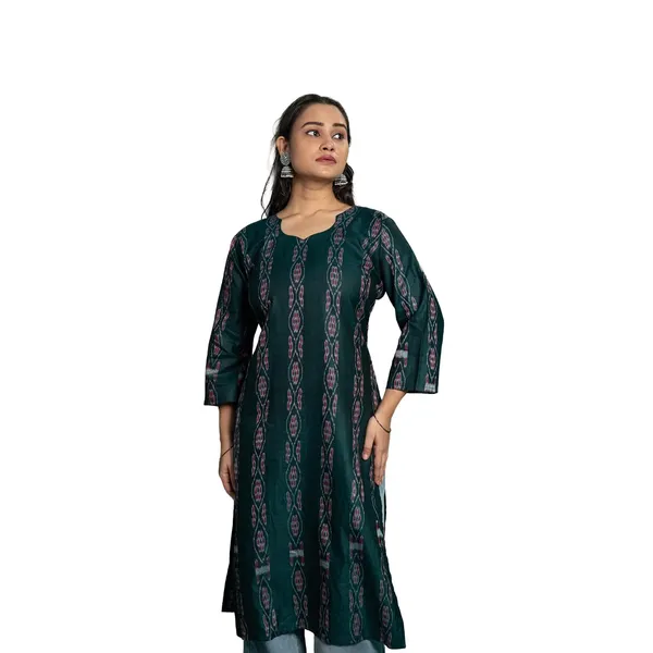 Women_S_Cotton_Ikat_Printed_Kurti