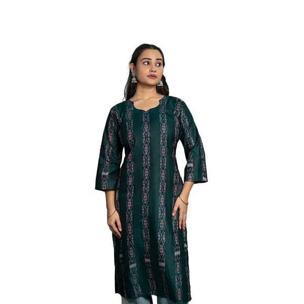 Women_S_Cotton_Ikat_Printed_Kurti