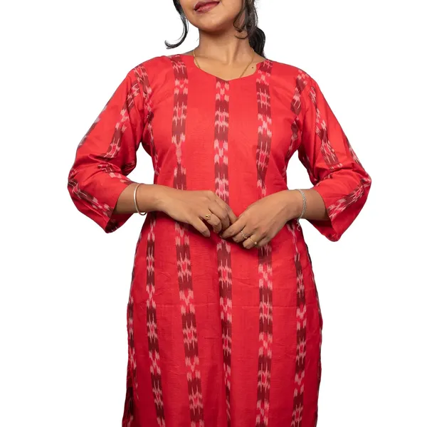 Women_S_Cotton_Ikat_Printed_Kurti