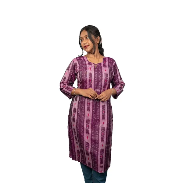 Women_S_Cotton_Ikat_Printed_Kurti