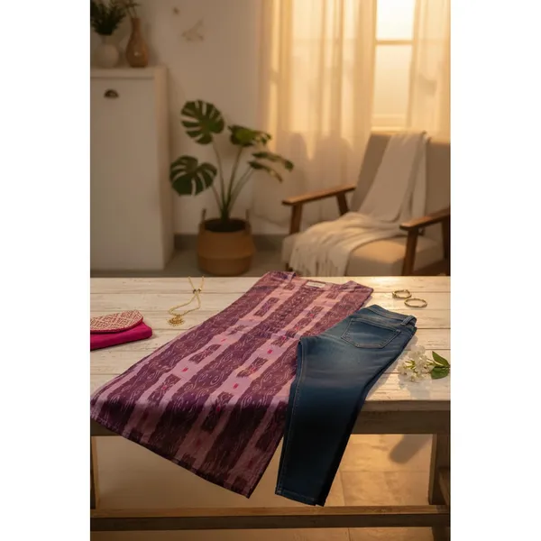 Women_S_Cotton_Ikat_Printed_Kurti