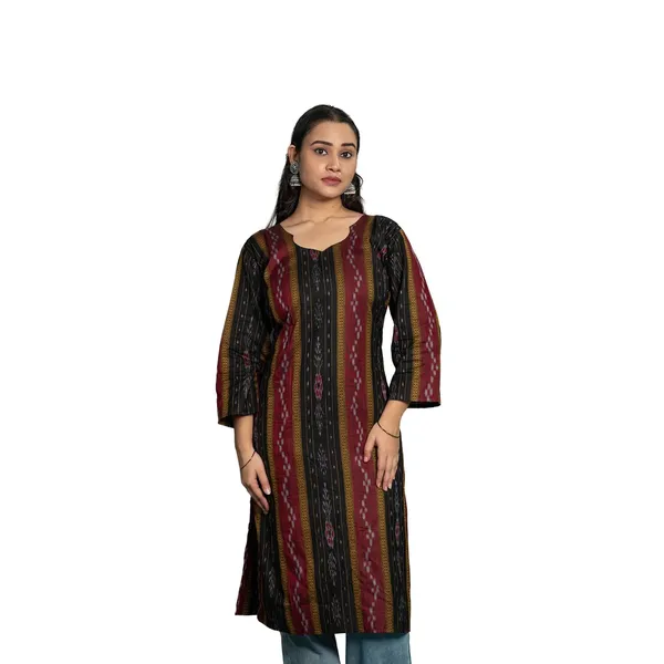 Women_S_Cotton_Ikat_Printed_Kurti