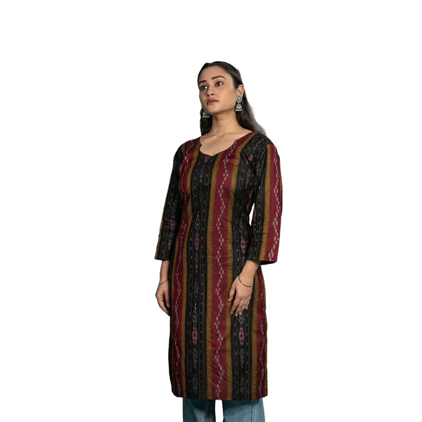 Women_S_Cotton_Ikat_Printed_Kurti
