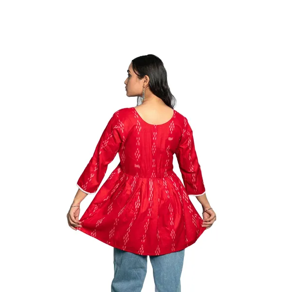 Women_S_Ikat_Cotton_Blend_Kurti
