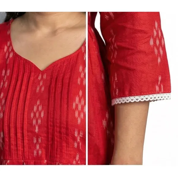 Women_S_Ikat_Cotton_Blend_Kurti