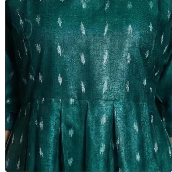 Women_S_Ikat_Design_V_Neck_Kurti