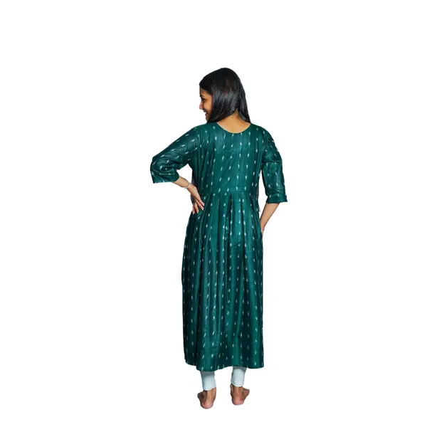 Women_S_Ikat_Design_V_Neck_Kurti