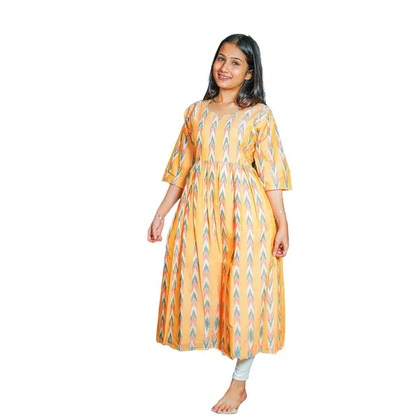 Women_S_Cotton_Ikat_Kurti