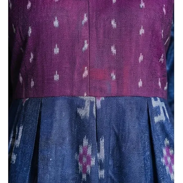 Women_S_Ikat_Design_V_Neck_Kurti