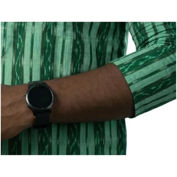 Men_S_Cotton_Blend_Ikat_Printed_Kurta