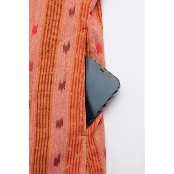 Men_S_Cotton_Blend_Ikat_Printed_Kurta