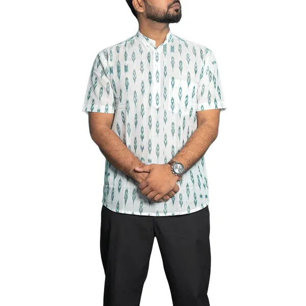 Men_S_Cotton_Blend_Short_Kurta