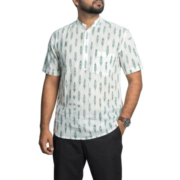 Men_S_Cotton_Blend_Short_Kurta