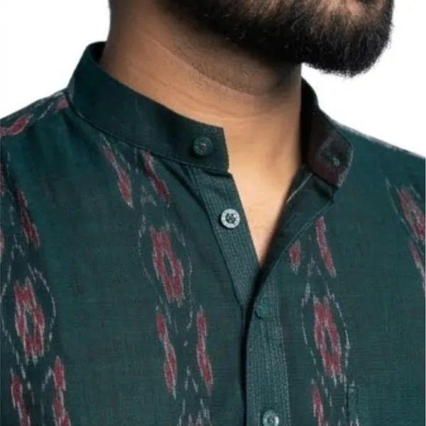 Men_S_Cotton_Ikat_Kurta