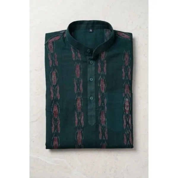 Men_S_Cotton_Ikat_Kurta