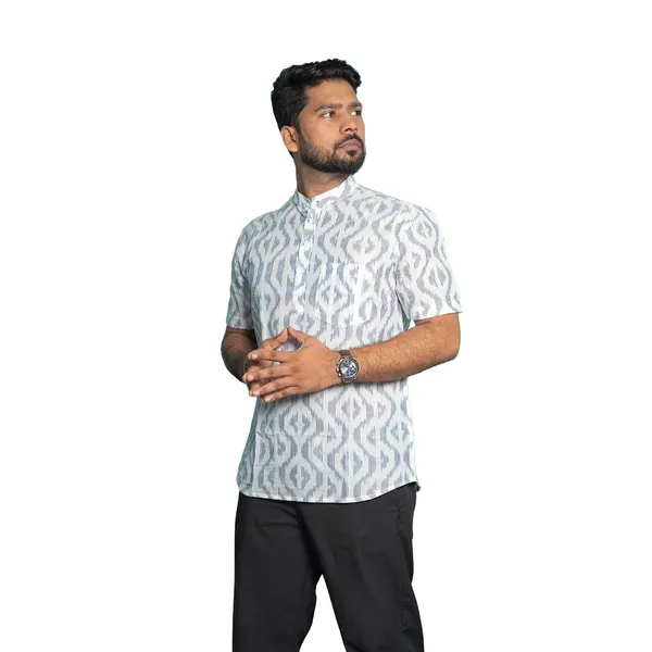 Men_S_Cotton_Blend_Short_Kurta