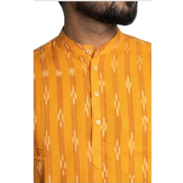 Men_S_Cotton_Blend_Short_Kurta