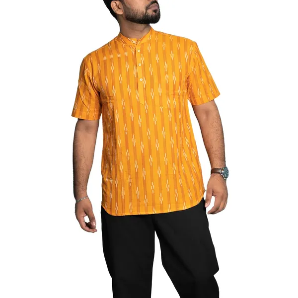 Men_S_Cotton_Blend_Short_Kurta