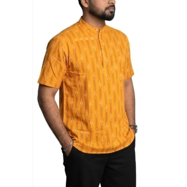 Men_S_Cotton_Blend_Short_Kurta