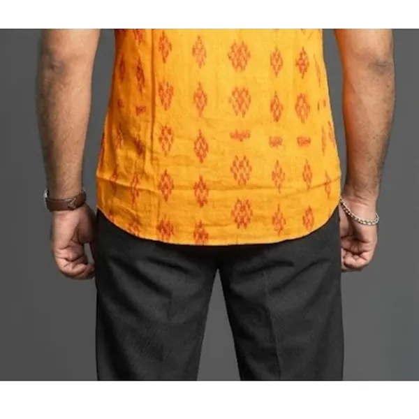 Men_S_Mandarin_Collar_Short_Sleeve_Cotton_Shirt