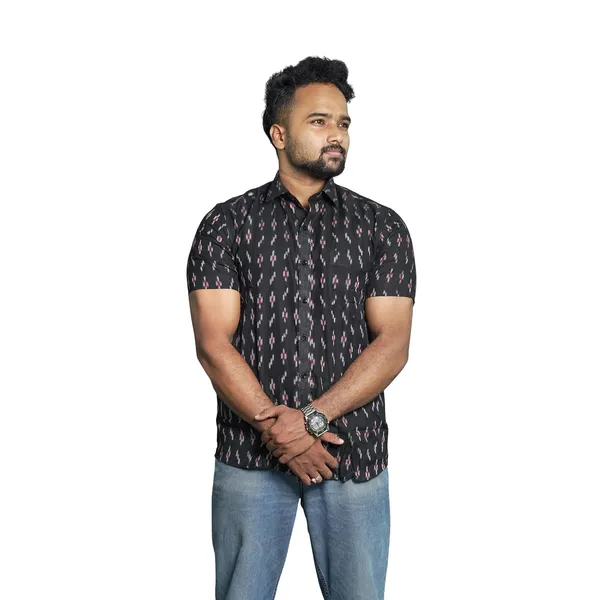 Men_S_Short_Sleeve_Cotton_Shirt