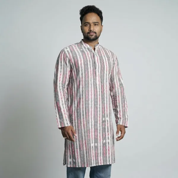 Multicolor_Adult_Kurta_For_Men