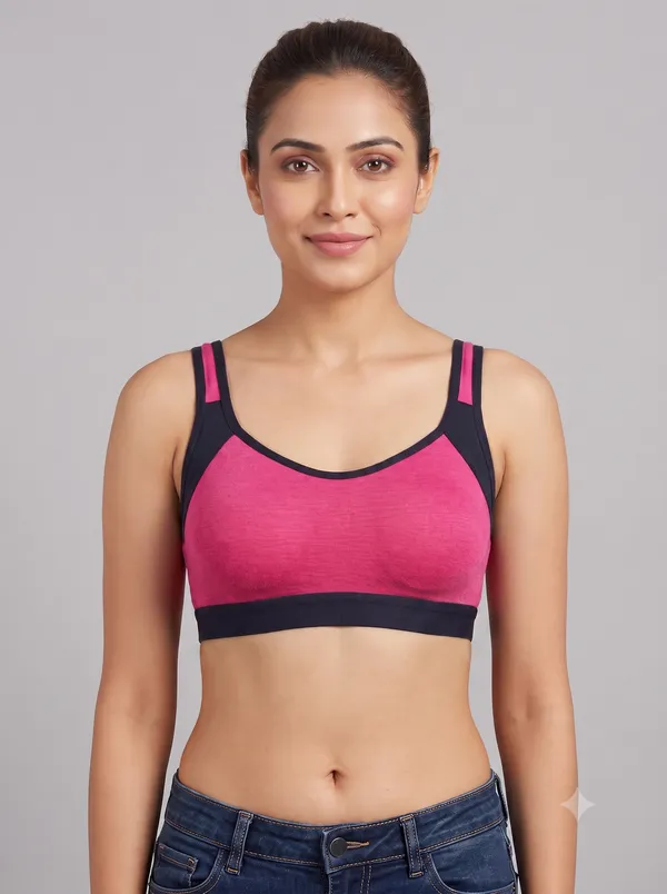 444-Contrast-Sports-Bra-Royal-Blue,-Red,-Pink_Multicolor_Sleeveless_Sports_Bra_For_Women