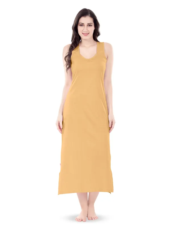 Mustard_Sleeveless_Nightdress_for_Women