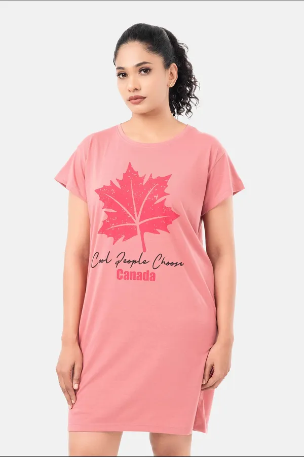 Pink_Graphic_T-Shirt_Dress_for_Women