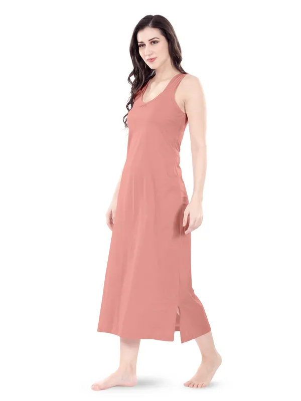 Pink_Sleeveless_Nightdress_For_Women