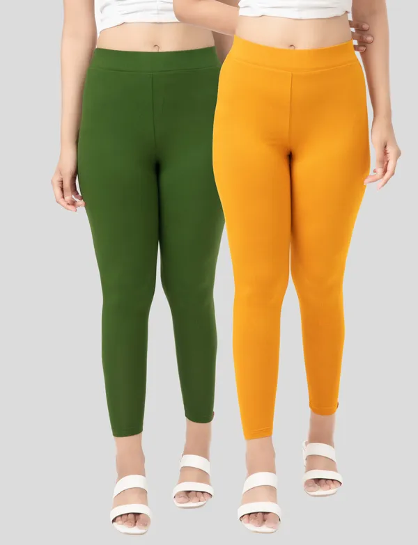 Mustard_EcoVero_Slim_Fit_Leggings_For_Women_Pack_Of_2