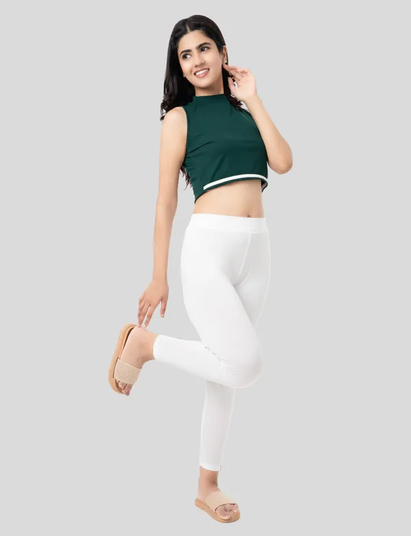 White_EcoVero_Slim_Fit_Leggings_for_Women_Pack_Of_2